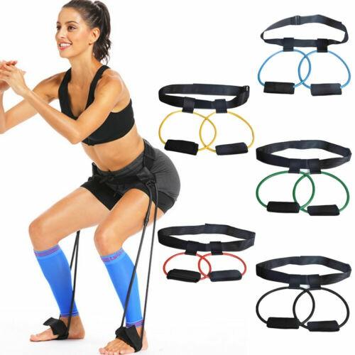 MultiFunction Fitness Resistance Bands for Butt Leg Muscle Training Ichaku [Perfect Gifts Selection]