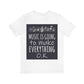 Music Is Going To Make Everything Ok Music Quotes Unisex Jersey Short Sleeve T-Shirt Ichaku [Perfect Gifts Selection]