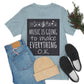 Music Is Going To Make Everything Ok Music Quotes Unisex Jersey Short Sleeve T-Shirt Ichaku [Perfect Gifts Selection]