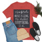 Music Is Going To Make Everything Ok Music Quotes Unisex Jersey Short Sleeve T-Shirt Ichaku [Perfect Gifts Selection]