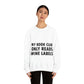 My Book Club Only Reads Wine Labels Bar Lovers Slogans Unisex Heavy Blend™ Crewneck Sweatshirt Ichaku [Perfect Gifts Selection]