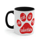 My Cat is My Valentine Cats Valentines Day Accent Coffee Mug 11oz Ichaku [Perfect Gifts Selection]