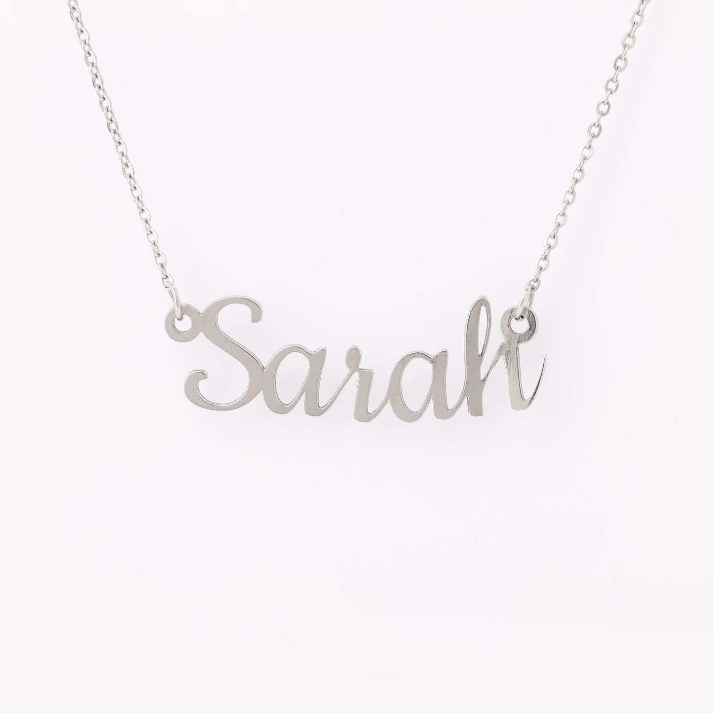 Name Custom Personalized Cookie Font Necklace Ichaku [Perfect Gifts Selection]