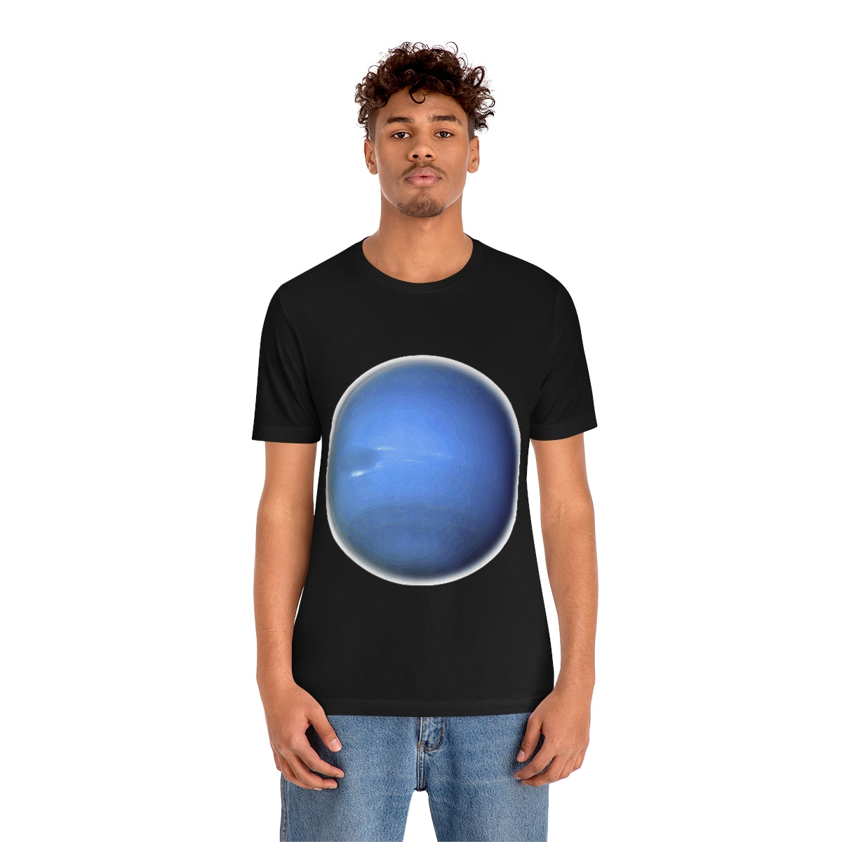 Neptune Solar System Planet Astronomy Science Space Universe Unisex Jersey Short Sleeve T-Shirt Ichaku [Perfect Gifts Selection]