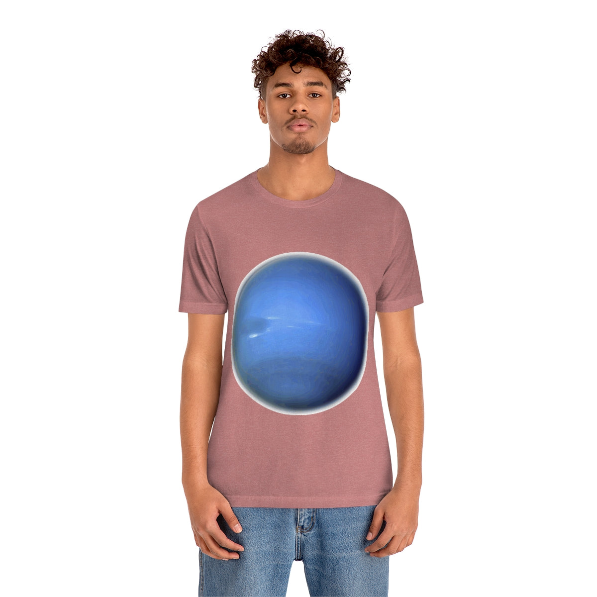 Neptune Solar System Planet Astronomy Science Space Universe Unisex Jersey Short Sleeve T-Shirt Ichaku [Perfect Gifts Selection]