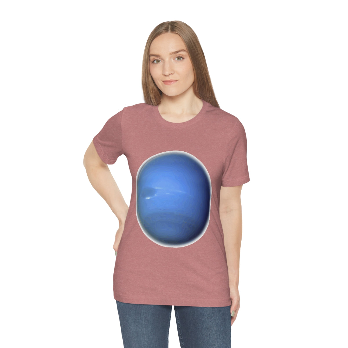 Neptune Solar System Planet Astronomy Science Space Universe Unisex Jersey Short Sleeve T-Shirt Ichaku [Perfect Gifts Selection]