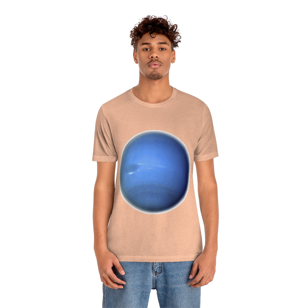 Neptune Solar System Planet Astronomy Science Space Universe Unisex Jersey Short Sleeve T-Shirt Ichaku [Perfect Gifts Selection]