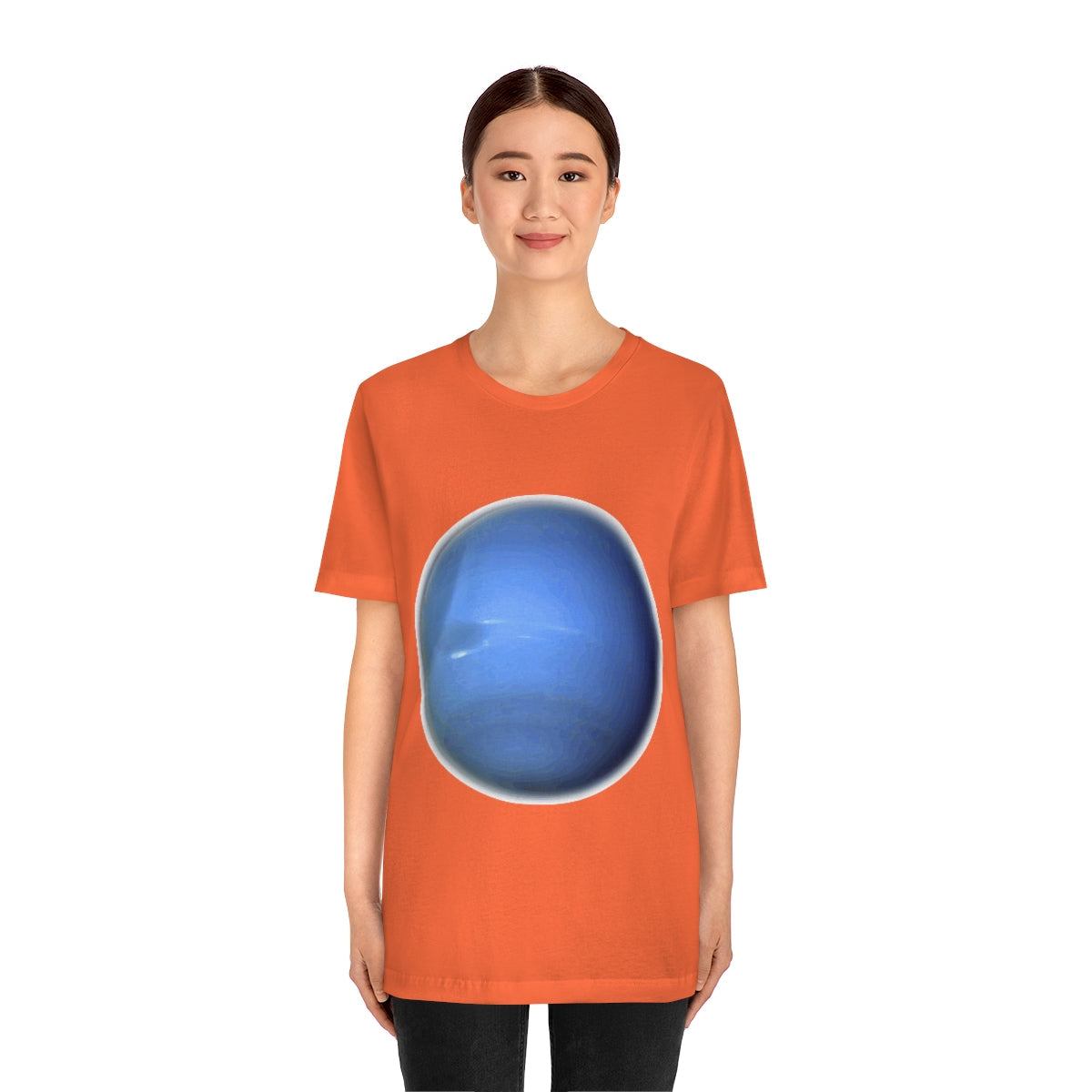 Neptune Solar System Planet Astronomy Science Space Universe Unisex Jersey Short Sleeve T-Shirt Ichaku [Perfect Gifts Selection]