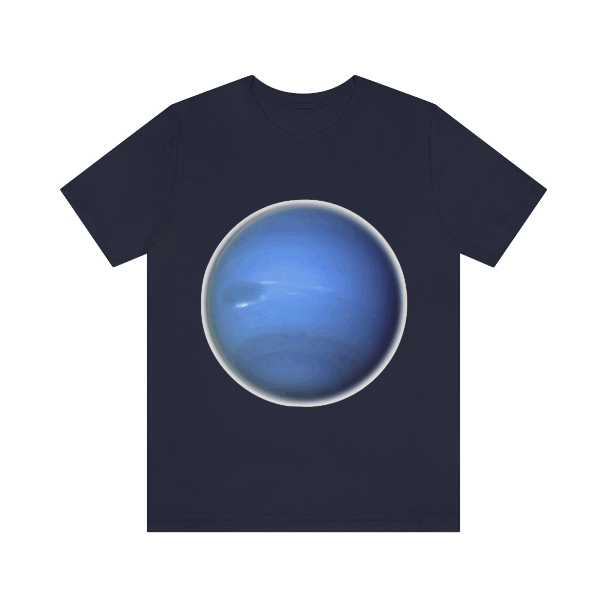 Neptune Solar System Planet Astronomy Science Space Universe Unisex Jersey Short Sleeve T-Shirt Ichaku [Perfect Gifts Selection]