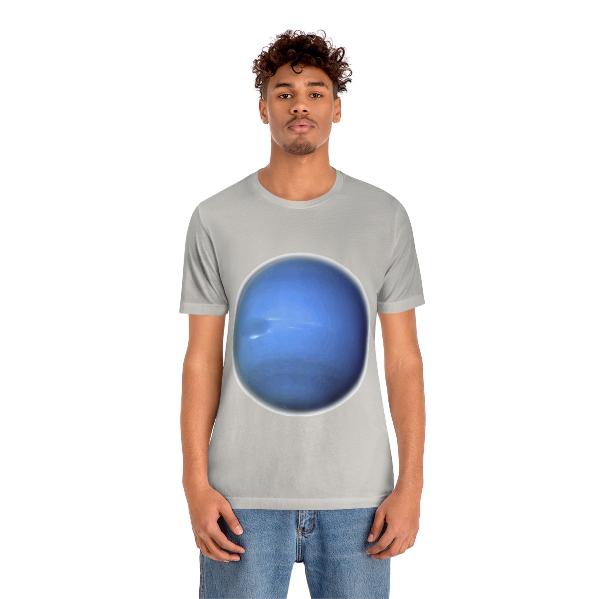 Neptune Solar System Planet Astronomy Science Space Universe Unisex Jersey Short Sleeve T-Shirt Ichaku [Perfect Gifts Selection]