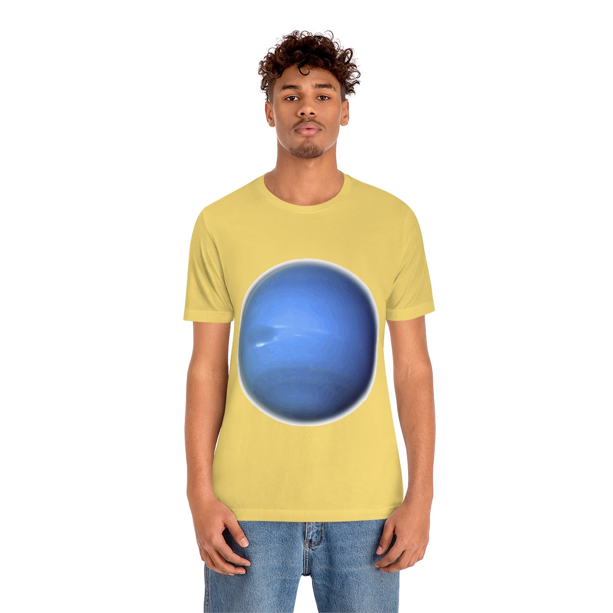 Neptune Solar System Planet Astronomy Science Space Universe Unisex Jersey Short Sleeve T-Shirt Ichaku [Perfect Gifts Selection]