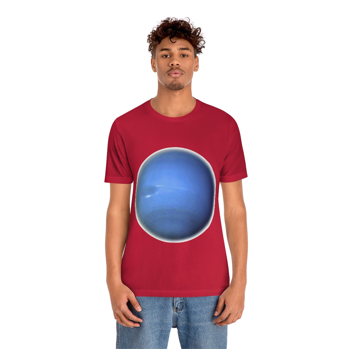 Neptune Solar System Planet Astronomy Science Space Universe Unisex Jersey Short Sleeve T-Shirt Ichaku [Perfect Gifts Selection]