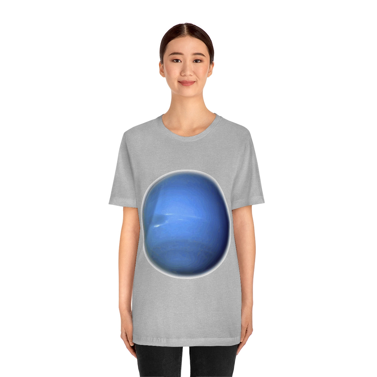 Neptune Solar System Planet Astronomy Science Space Universe Unisex Jersey Short Sleeve T-Shirt Ichaku [Perfect Gifts Selection]