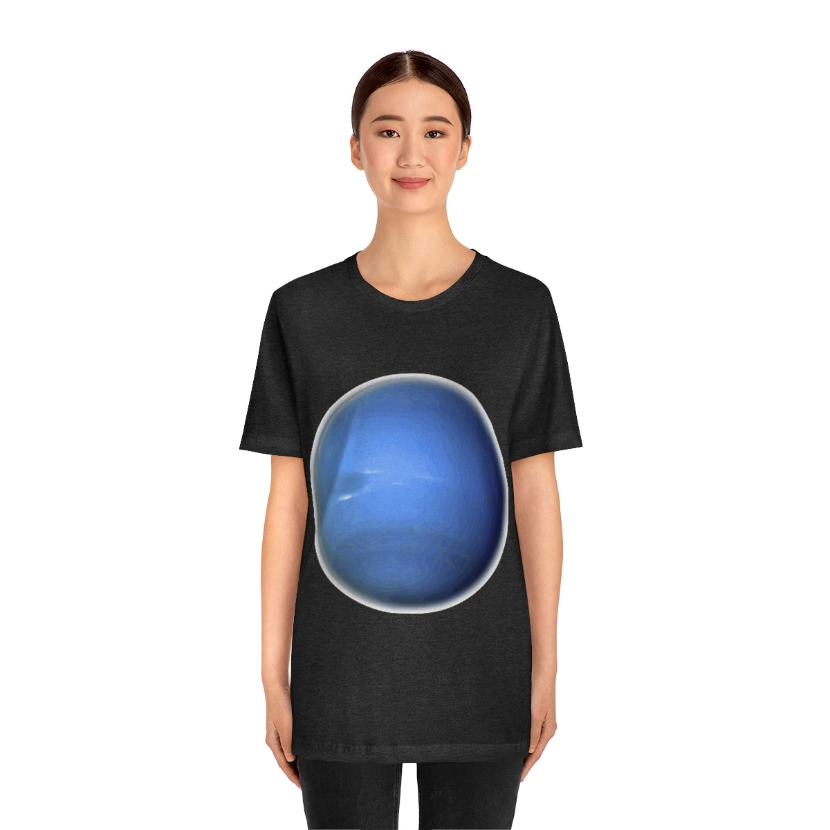 Neptune Solar System Planet Astronomy Science Space Universe Unisex Jersey Short Sleeve T-Shirt Ichaku [Perfect Gifts Selection]