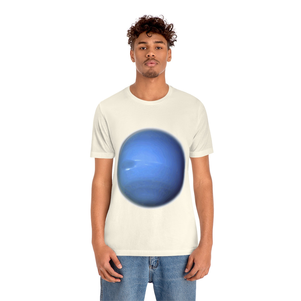 Neptune Solar System Planet Astronomy Science Space Universe Unisex Jersey Short Sleeve T-Shirt Ichaku [Perfect Gifts Selection]