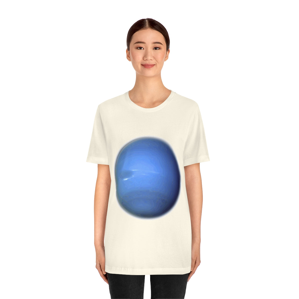 Neptune Solar System Planet Astronomy Science Space Universe Unisex Jersey Short Sleeve T-Shirt Ichaku [Perfect Gifts Selection]