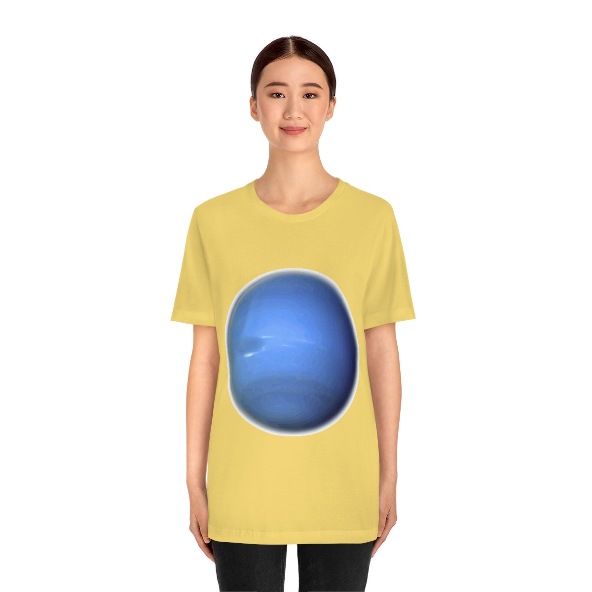 Neptune Solar System Planet Astronomy Science Space Universe Unisex Jersey Short Sleeve T-Shirt Ichaku [Perfect Gifts Selection]