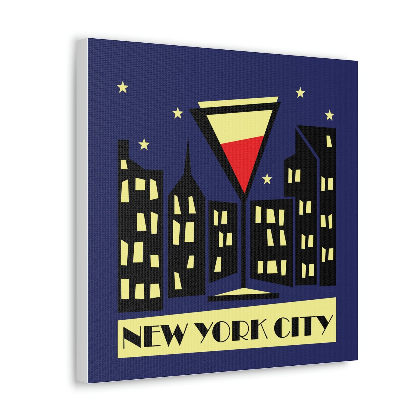 New York City Modern Abstract Classic Art Canvas Gallery Wraps Ichaku [Perfect Gifts Selection]