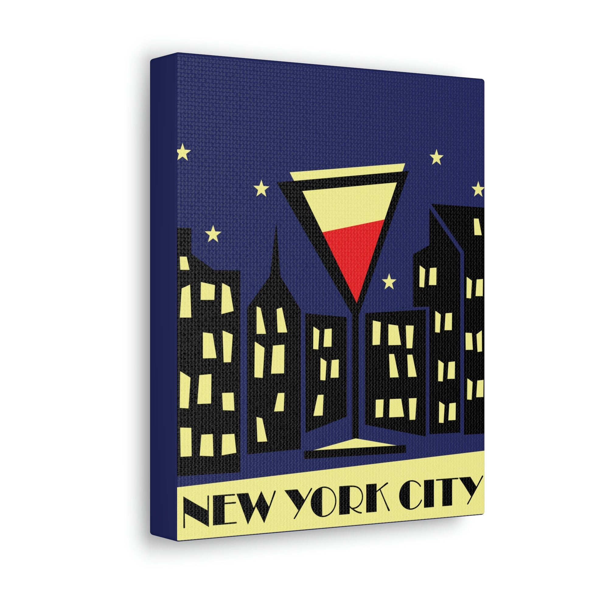 New York City Modern Abstract Classic Art Canvas Gallery Wraps Ichaku [Perfect Gifts Selection]