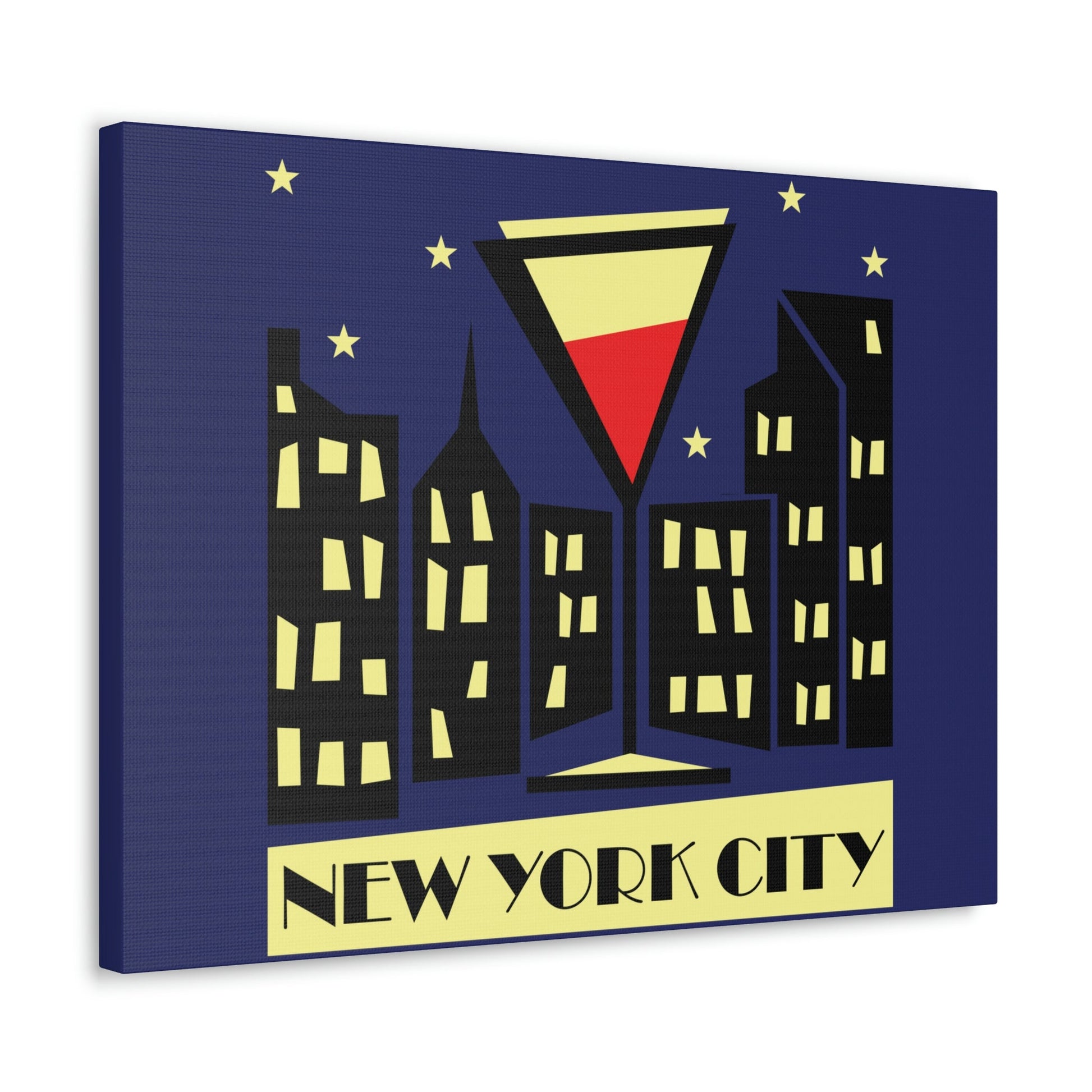 New York City Modern Abstract Classic Art Canvas Gallery Wraps Ichaku [Perfect Gifts Selection]