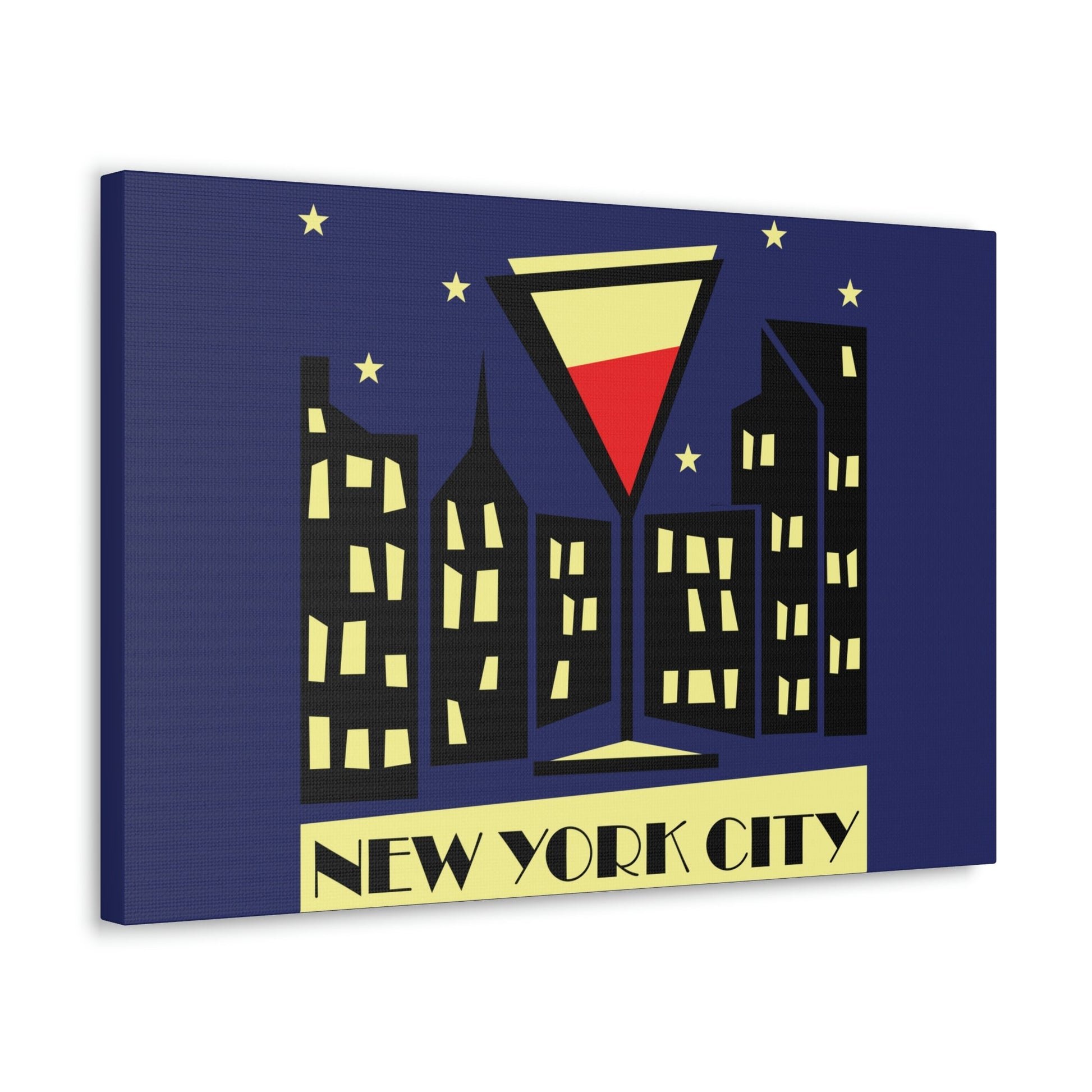 New York City Modern Abstract Classic Art Canvas Gallery Wraps Ichaku [Perfect Gifts Selection]