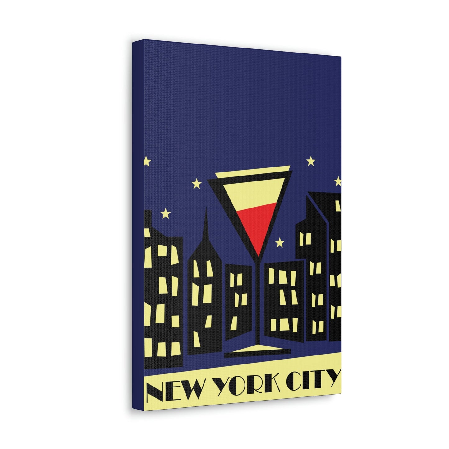 New York City Modern Abstract Classic Art Canvas Gallery Wraps Ichaku [Perfect Gifts Selection]