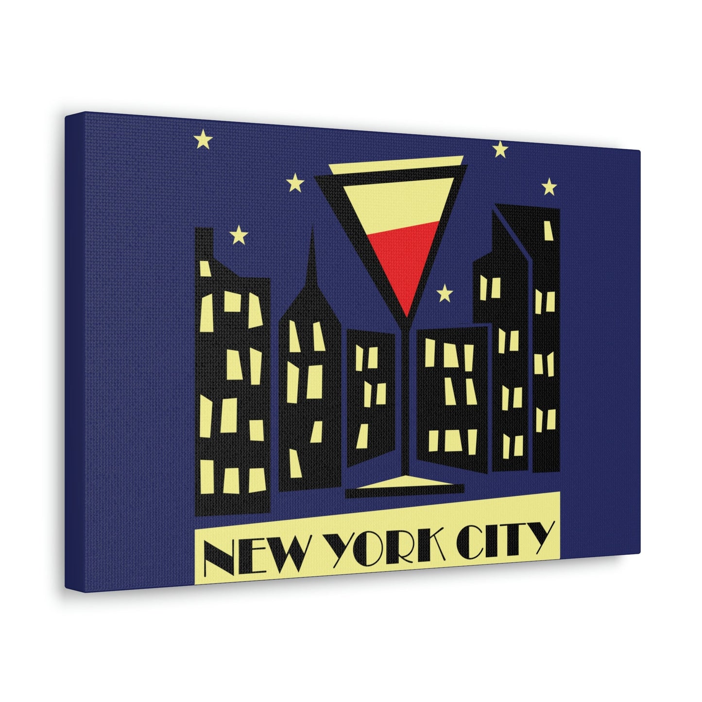 New York City Modern Abstract Classic Art Canvas Gallery Wraps Ichaku [Perfect Gifts Selection]