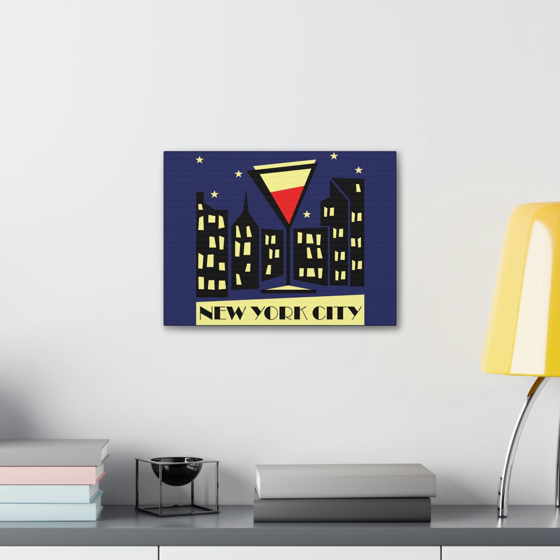 New York City Modern Abstract Classic Art Canvas Gallery Wraps Ichaku [Perfect Gifts Selection]