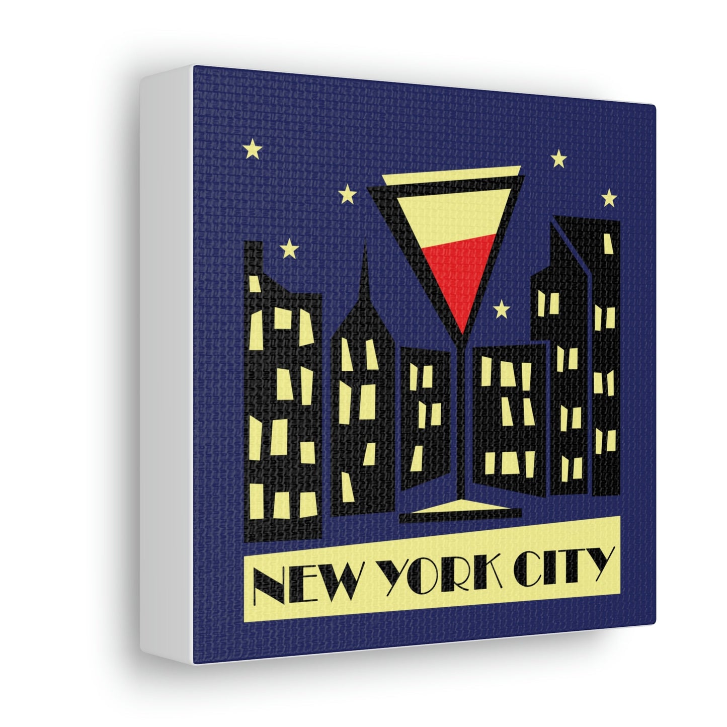 New York City Modern Abstract Classic Art Canvas Gallery Wraps Ichaku [Perfect Gifts Selection]