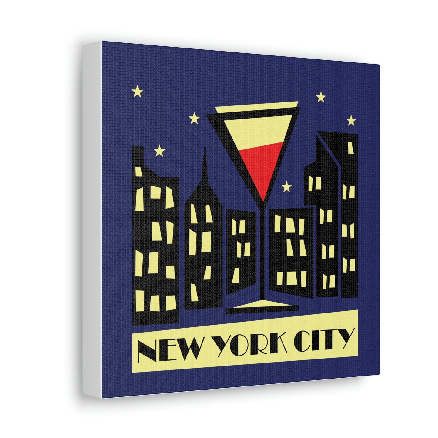 New York City Modern Abstract Classic Art Canvas Gallery Wraps Ichaku [Perfect Gifts Selection]