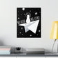 No risk No story Flying Galaxy Space Cat Astronaut Asteroid Art Premium Matte Vertical Posters Ichaku [Perfect Gifts Selection]