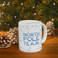 North Pole Team Winter Lovers Snowflake Ceramic Mug 11oz Ichaku [Perfect Gifts Selection]