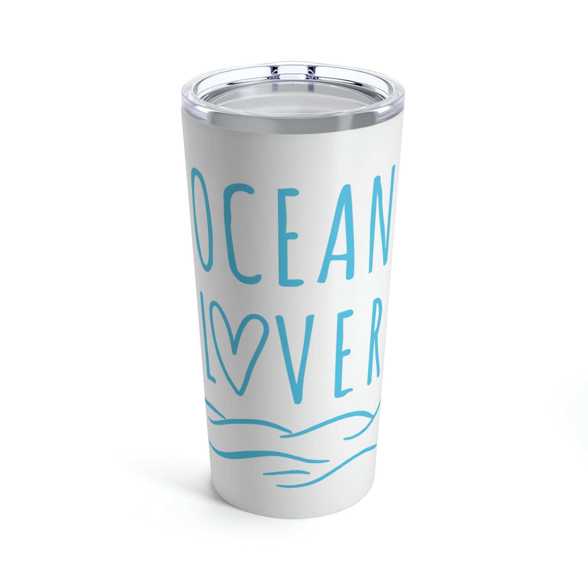 Ocean Lover Save The Planet Stainless Steel Hot or Cold Vacuum Tumbler 20oz Ichaku [Perfect Gifts Selection]