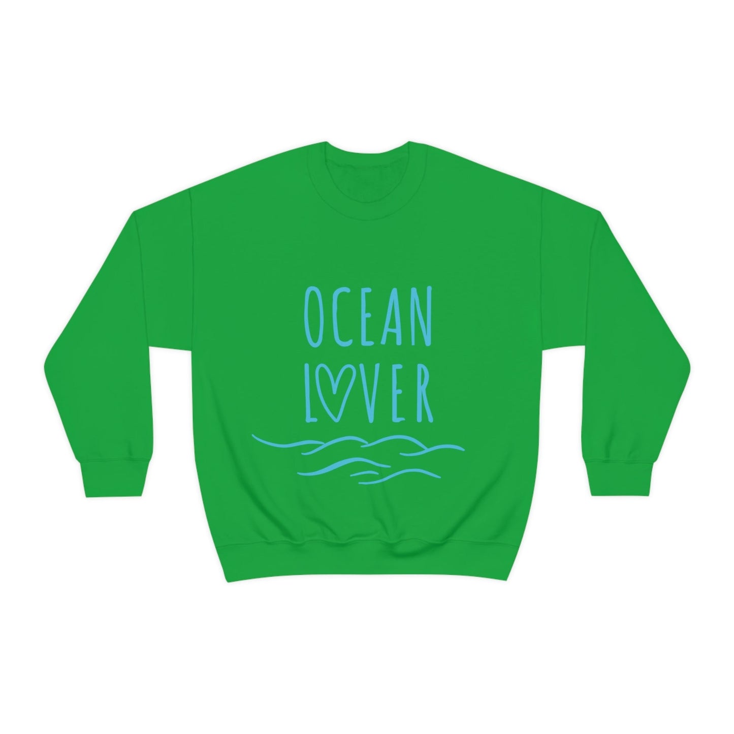 Ocean Lover Save The Planet Unisex Heavy Blend™ Crewneck Sweatshirt Ichaku [Perfect Gifts Selection]