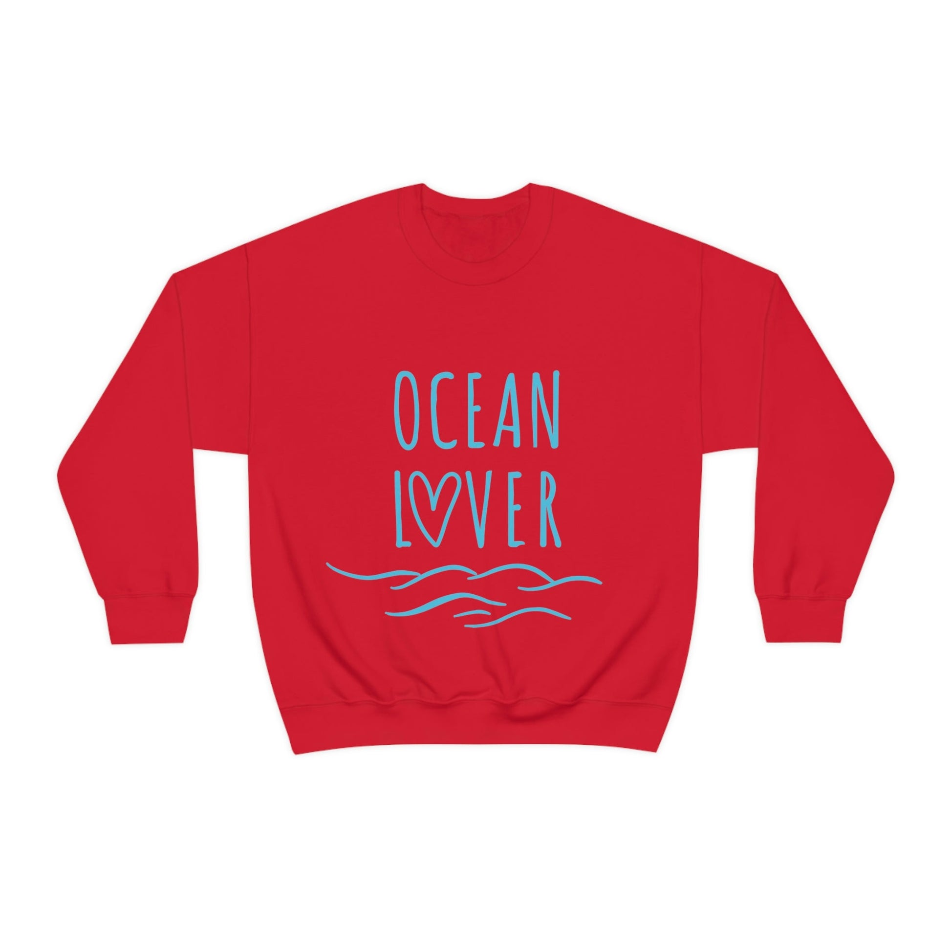 Ocean Lover Save The Planet Unisex Heavy Blend™ Crewneck Sweatshirt Ichaku [Perfect Gifts Selection]