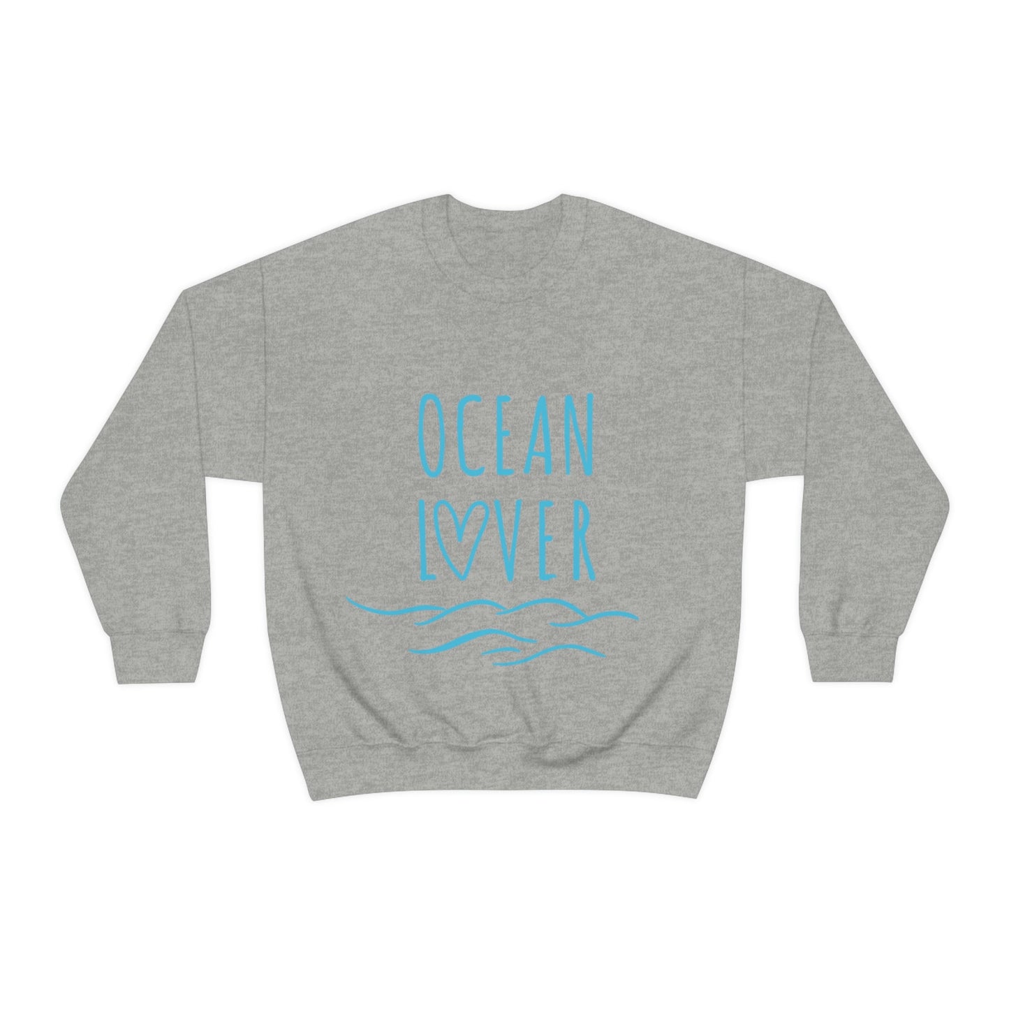 Ocean Lover Save The Planet Unisex Heavy Blend™ Crewneck Sweatshirt Ichaku [Perfect Gifts Selection]