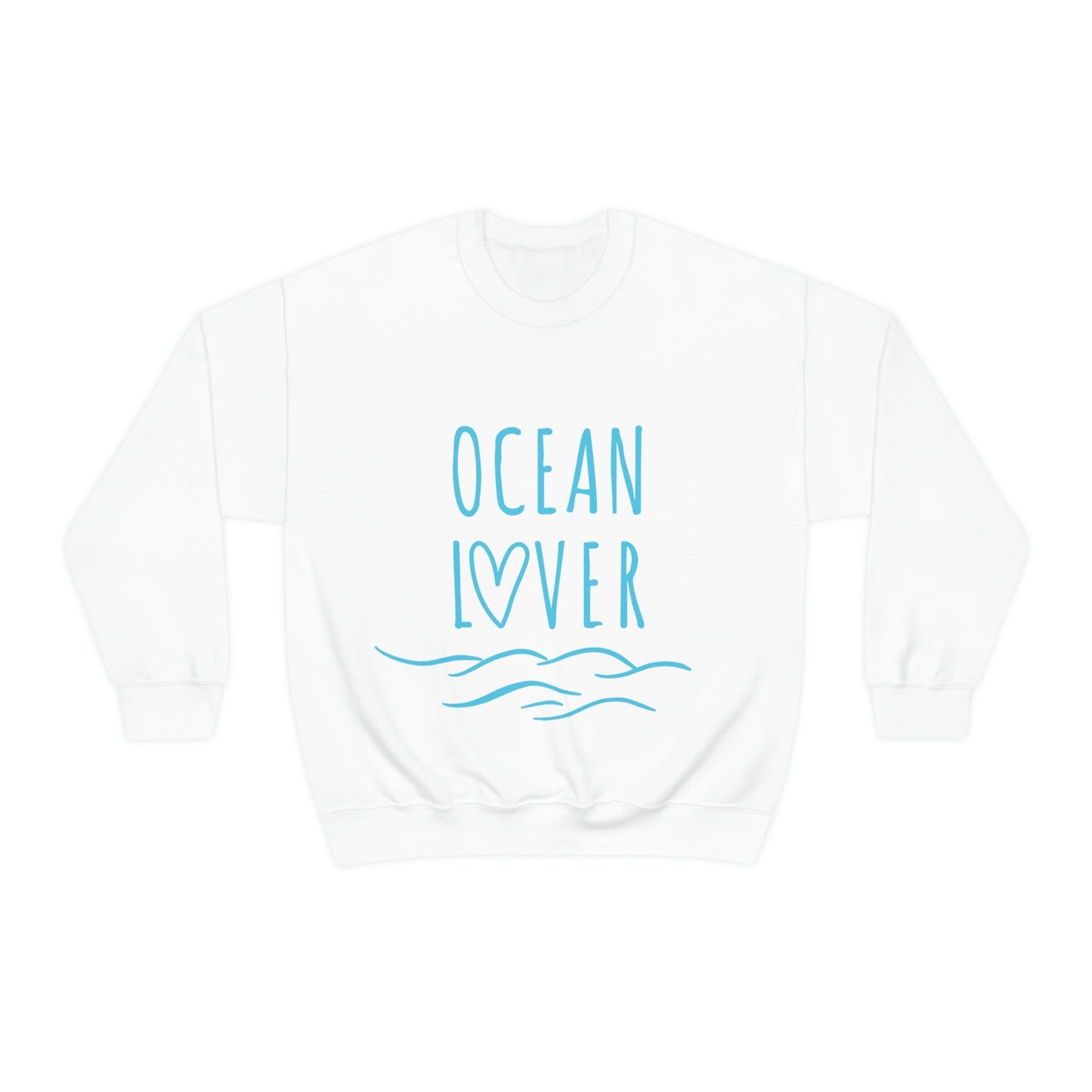 Ocean Lover Save The Planet Unisex Heavy Blend™ Crewneck Sweatshirt Ichaku [Perfect Gifts Selection]