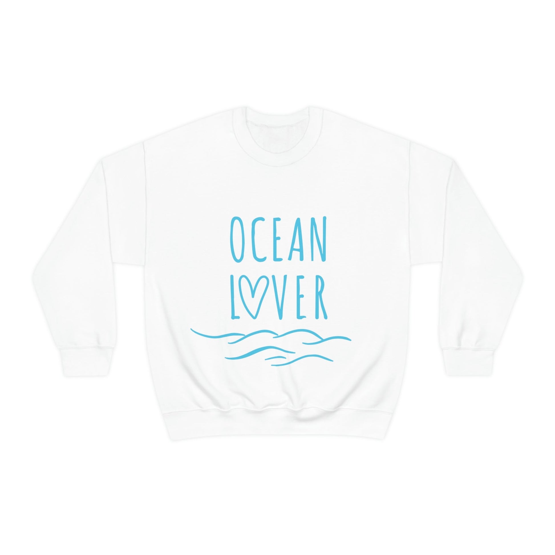 Ocean Lover Save The Planet Unisex Heavy Blend™ Crewneck Sweatshirt Ichaku [Perfect Gifts Selection]