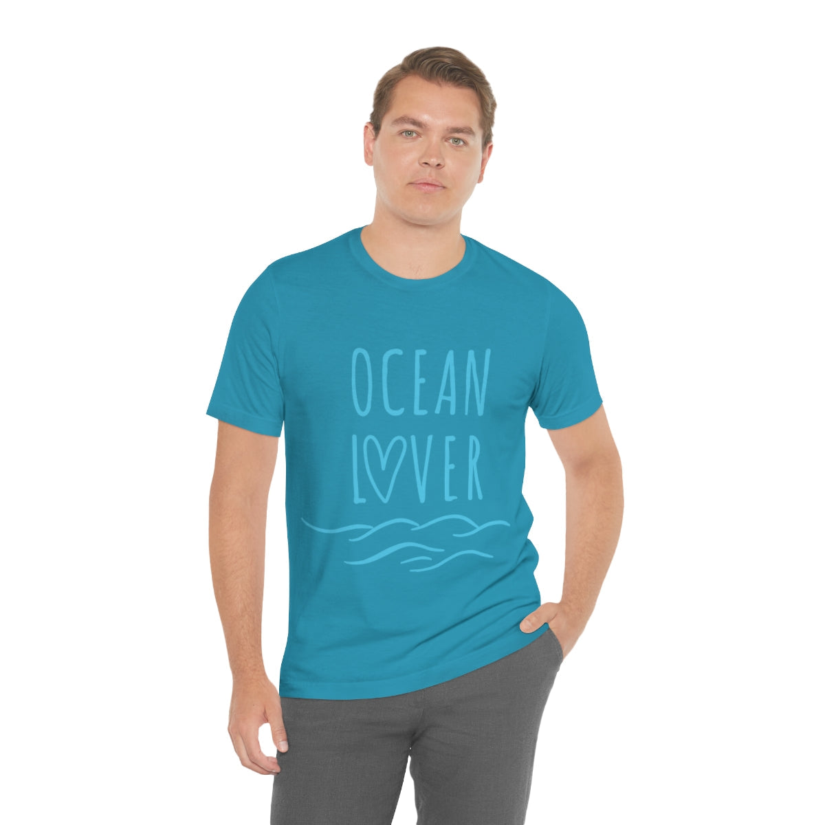 Ocean Lover, Save The Planet Unisex Jersey Short Sleeve T-Shirt Ichaku [Perfect Gifts Selection]