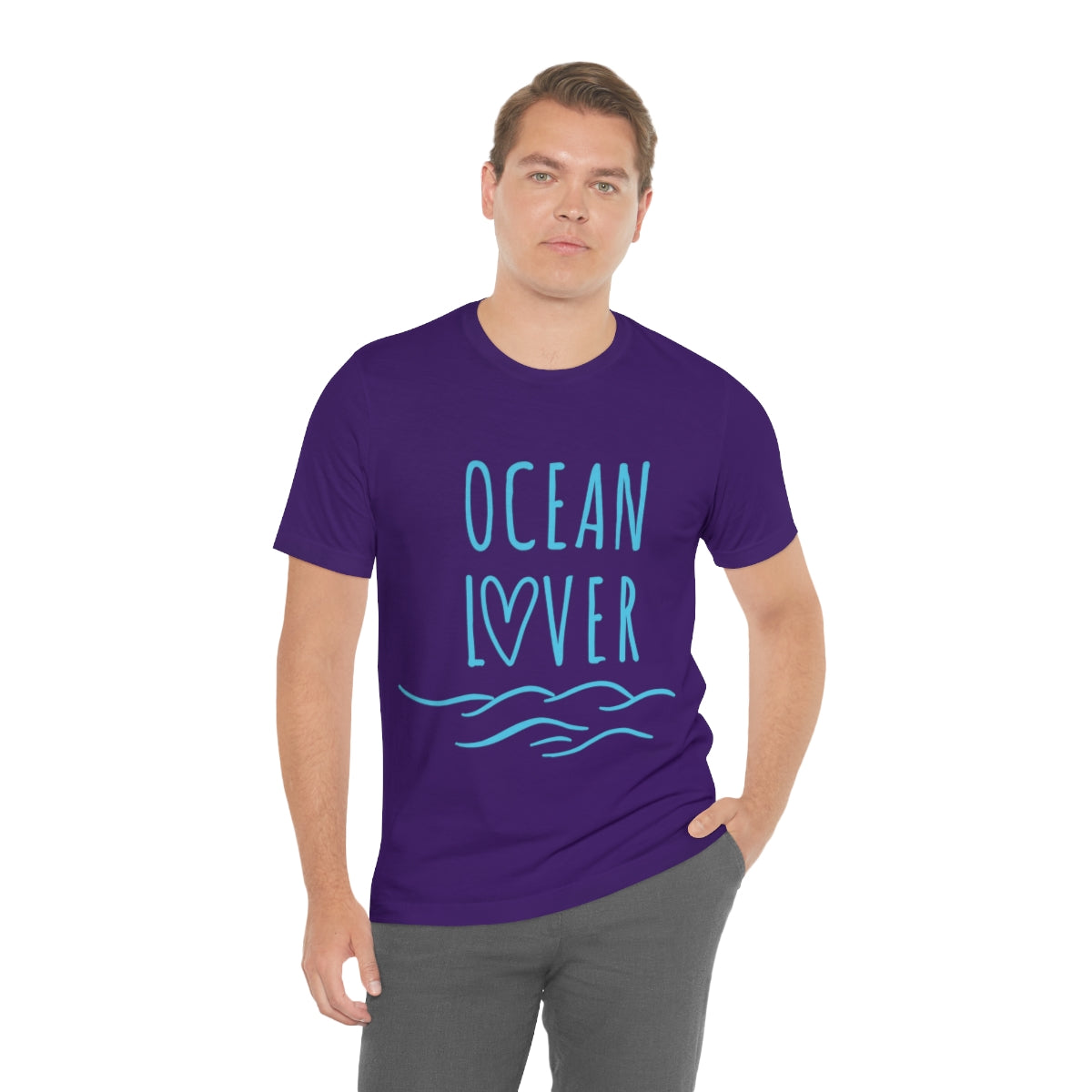 Ocean Lover, Save The Planet Unisex Jersey Short Sleeve T-Shirt Ichaku [Perfect Gifts Selection]