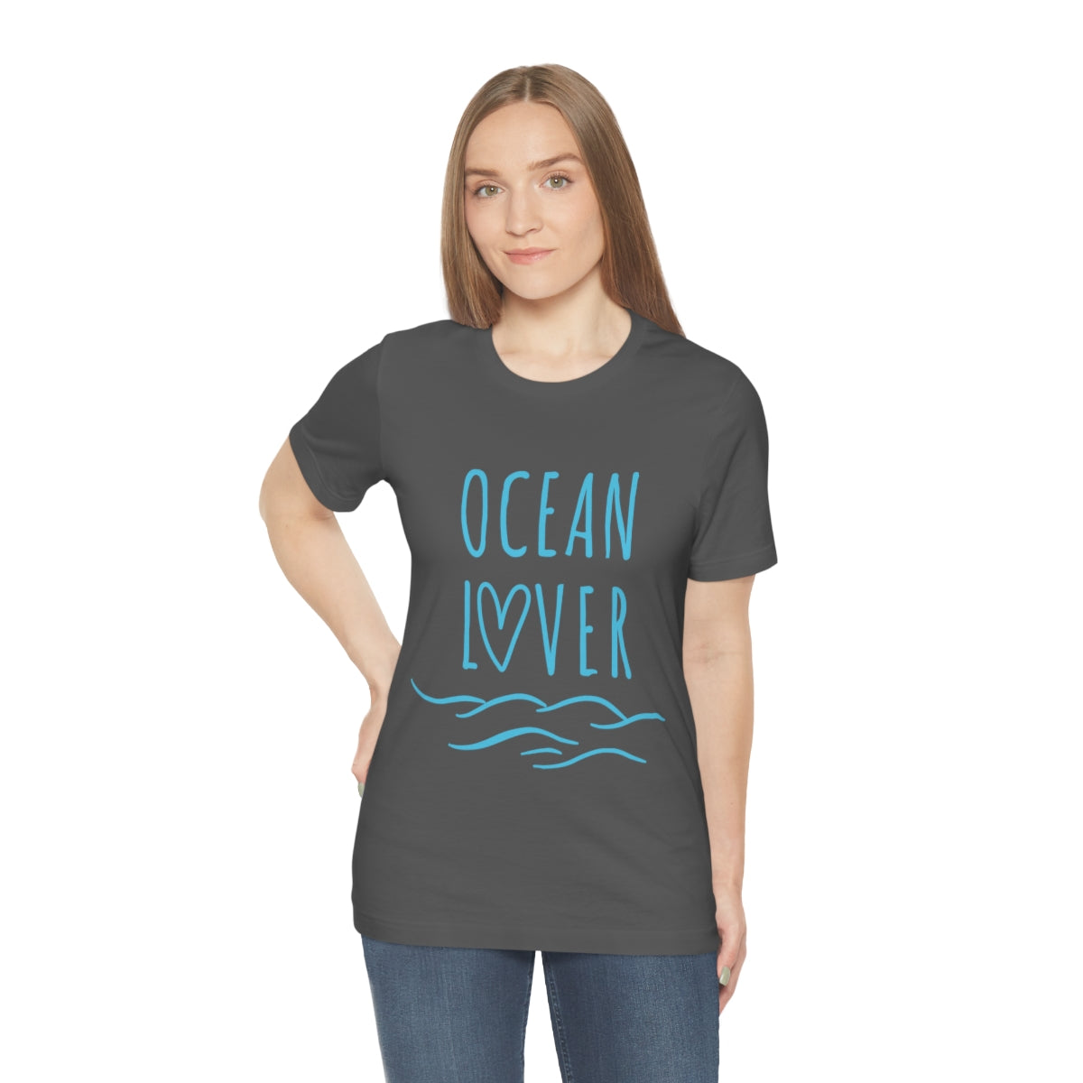 Ocean Lover, Save The Planet Unisex Jersey Short Sleeve T-Shirt Ichaku [Perfect Gifts Selection]