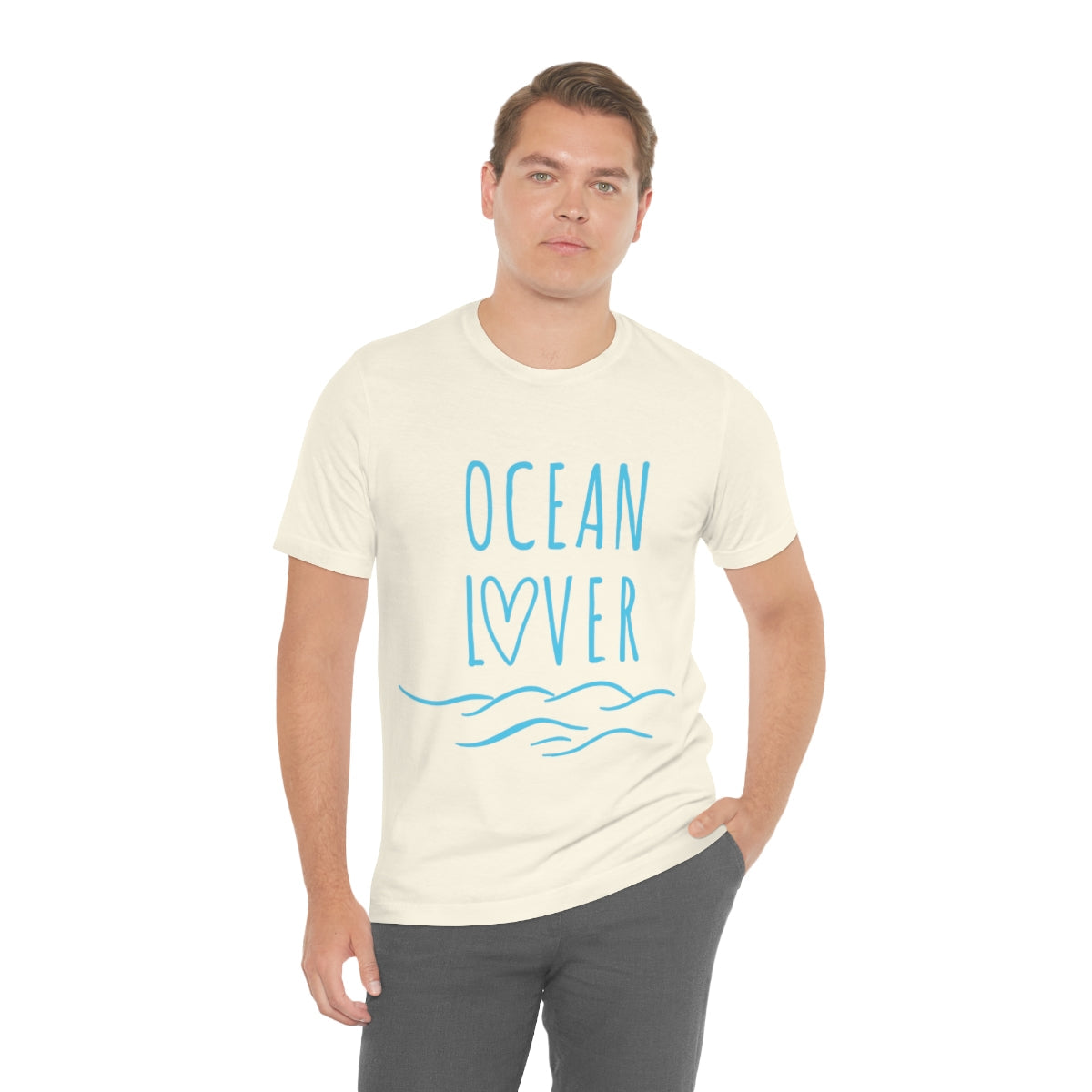 Ocean Lover, Save The Planet Unisex Jersey Short Sleeve T-Shirt Ichaku [Perfect Gifts Selection]