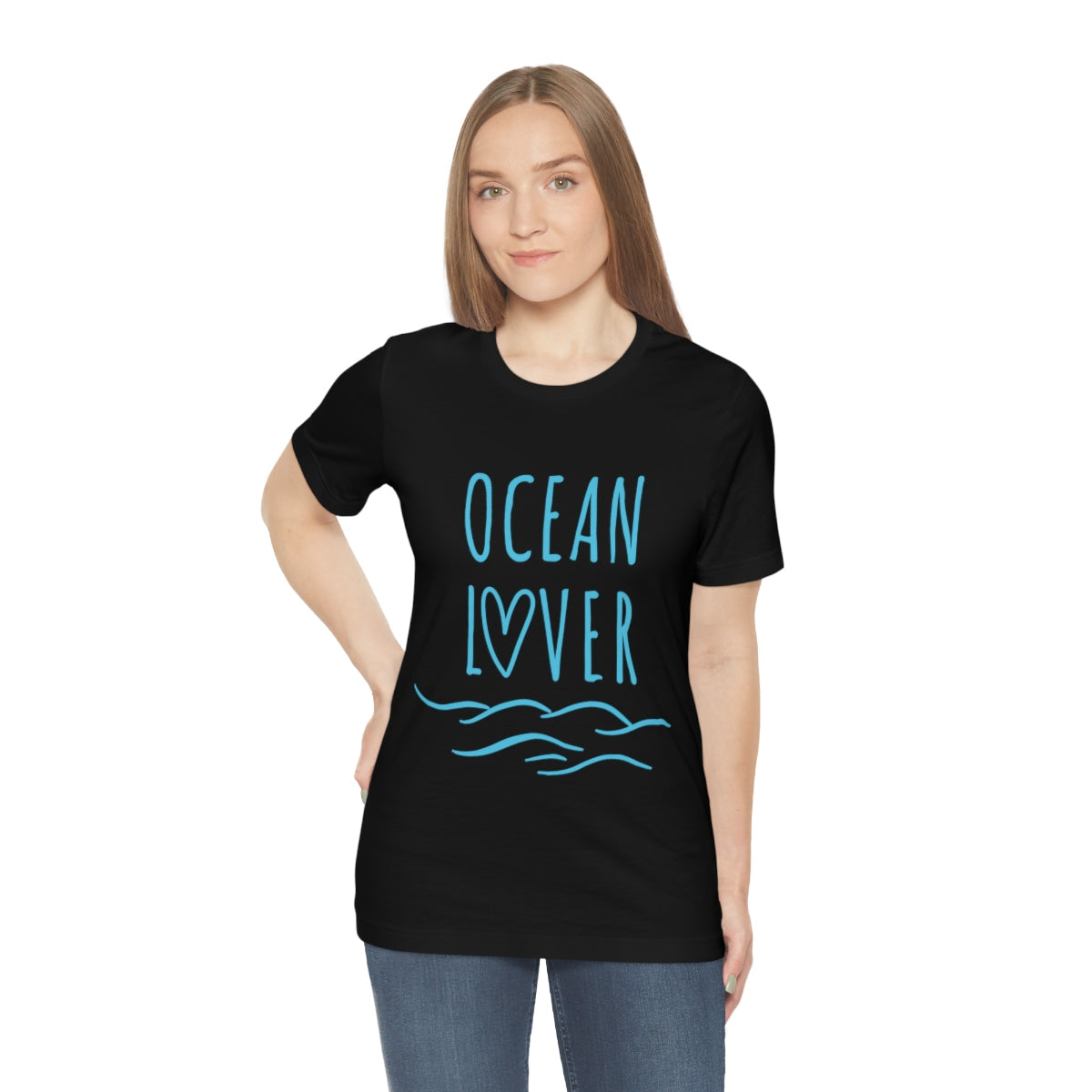 Ocean Lover, Save The Planet Unisex Jersey Short Sleeve T-Shirt Ichaku [Perfect Gifts Selection]