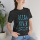 Ocean Lover, Save The Planet Unisex Jersey Short Sleeve T-Shirt Ichaku [Perfect Gifts Selection]