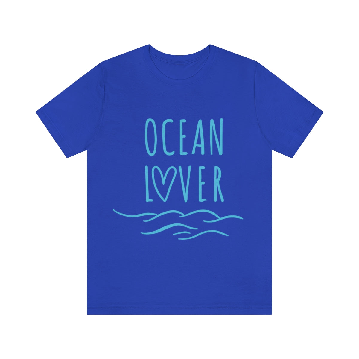 Ocean Lover, Save The Planet Unisex Jersey Short Sleeve T-Shirt Ichaku [Perfect Gifts Selection]