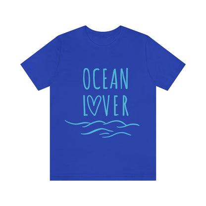 Ocean Lover, Save The Planet Unisex Jersey Short Sleeve T-Shirt Ichaku [Perfect Gifts Selection]