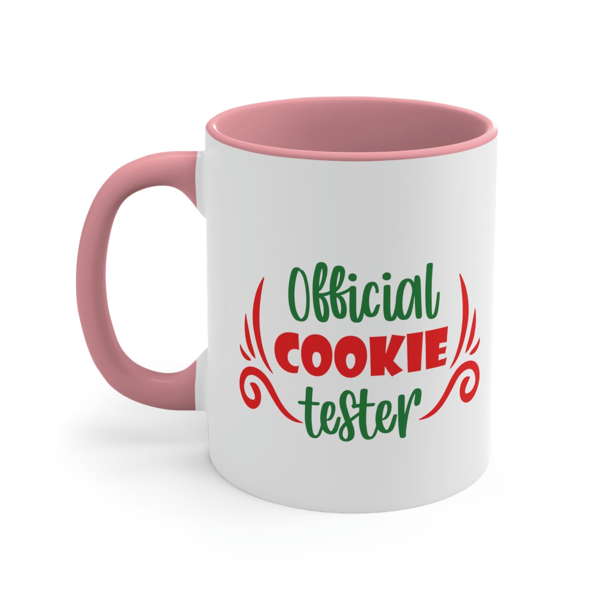 Official Cookies Tester Christmas Quote Wishes Classic Accent Coffee Mug 11oz Ichaku [Perfect Gifts Selection]