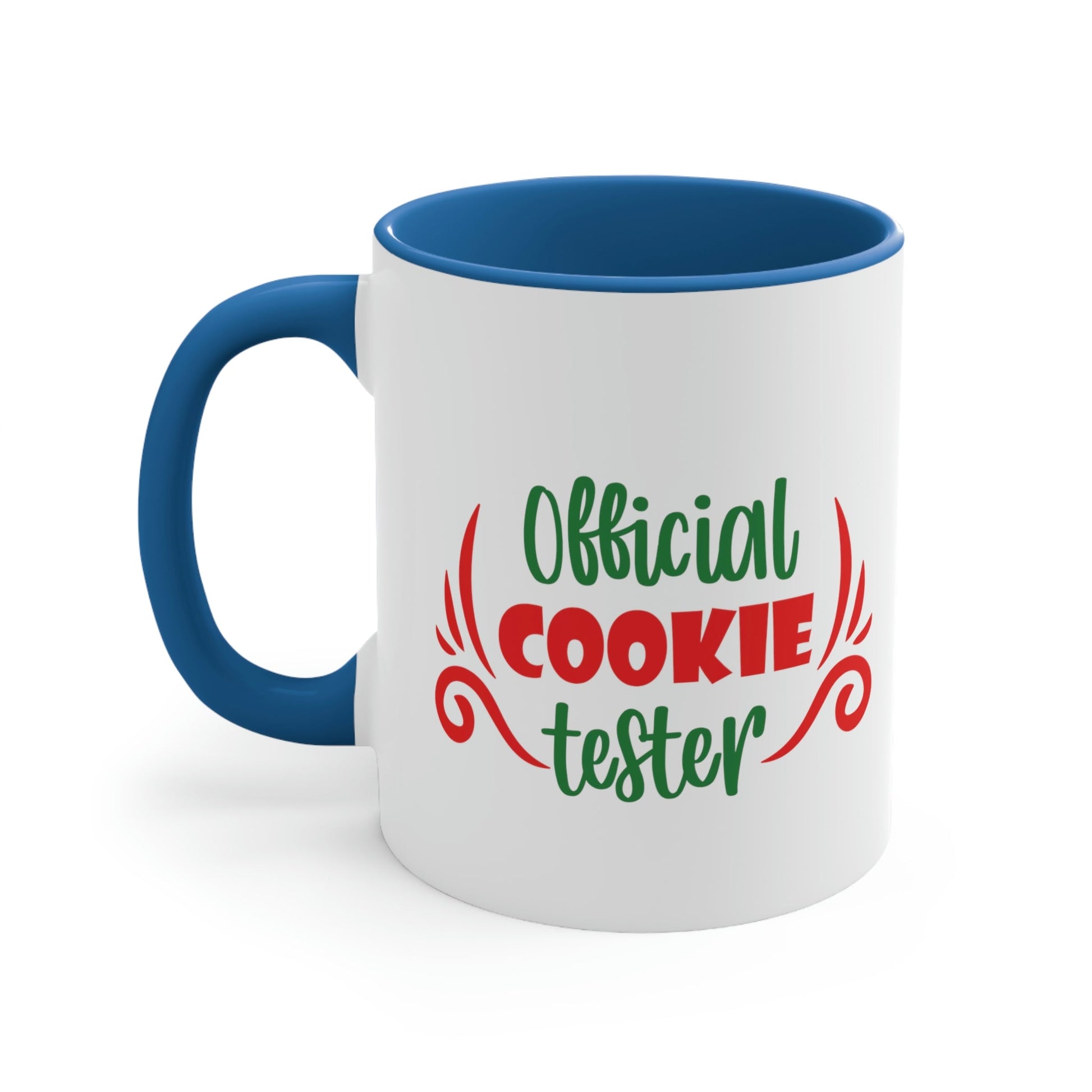 Official Cookies Tester Christmas Quote Wishes Classic Accent Coffee Mug 11oz Ichaku [Perfect Gifts Selection]