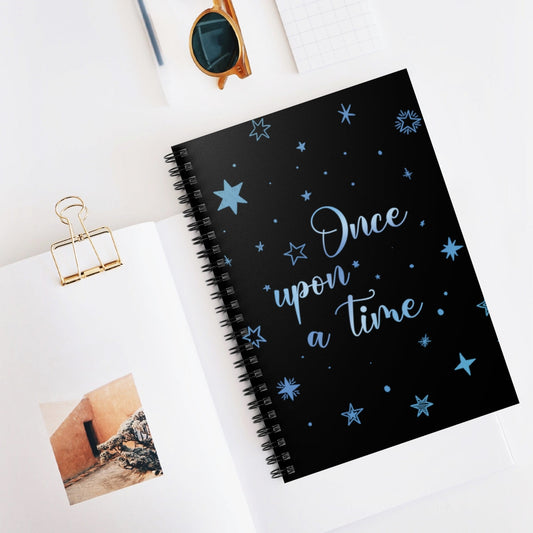 Once Upon a Time Magic Christmas Gift Spiral Notebook - Ruled Line Ichaku [Perfect Gifts Selection]