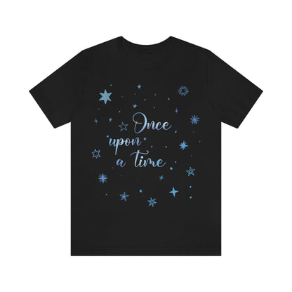 Once Upon a Time New Year Slogan Unisex Jersey Short Sleeve T-Shirt Ichaku [Perfect Gifts Selection]
